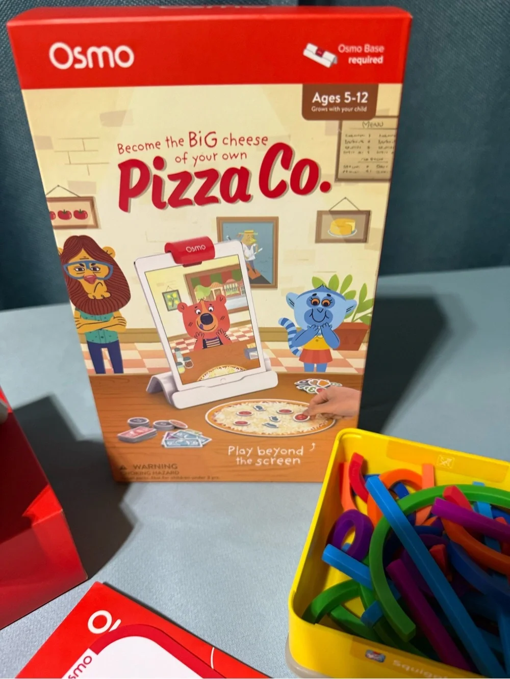 Pizza Co. Kids Toy Game - Red and White